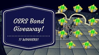 [OSRS Flipping/Merching] 11 OSRS BOND GIVEAWAY!