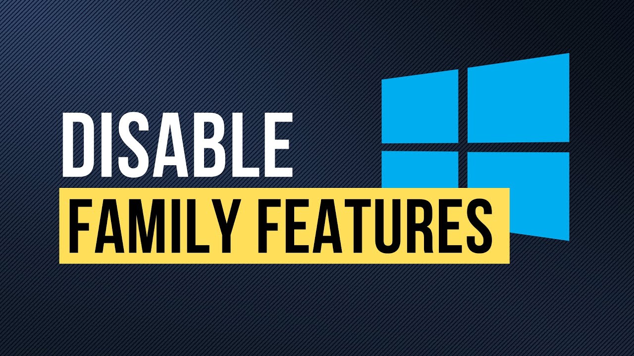 How to Disable Microsoft Family Features Pop Up on Windows 10/11 (Step