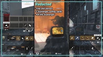 DMZ - Calling Card - Find and extract 3 Scavenger calling cards - Kill the Scavenger