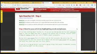 Spin Rewriter 5.0 Review - Sneak Peak into Spin Rewriter 5.0 Features