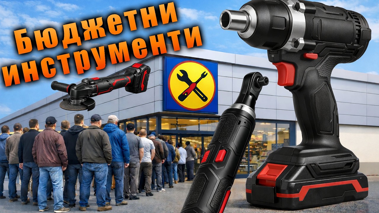 Бюджетни акумулаторни инструменти – струват ли си? Първи впечатления! 🔧