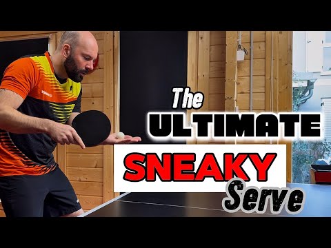SNEAKY Backhand Serve | This is NOT for Everyone 