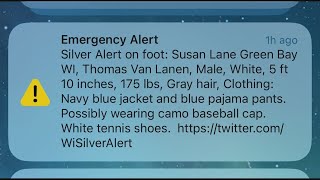 Silver alerts help police find missing elderly people in Green Bay