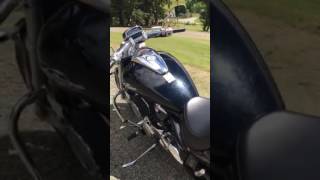 M109R with Bassani Pipes Fitted
