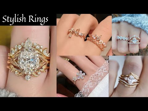 Stylish jewelry American Diamond Stone Girls Silver Ring - Gem O Sparkle