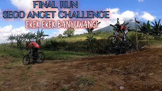 final Run Sego Anget Challenge di trek erek erek banyuwangi