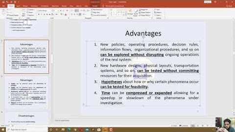 Computer Simulation and Modeling - Theory - Class 2