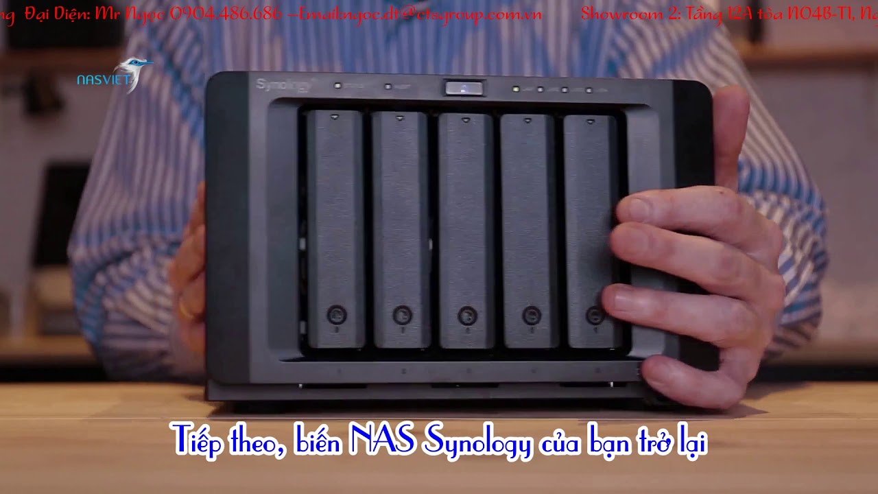 How to Reset Configuration NAS Synology NASViet (Hướng dẫn reset cấu
