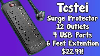TcSki Power Strip Surge Protector Unboxing & Review Compared To Other Surge Protectors