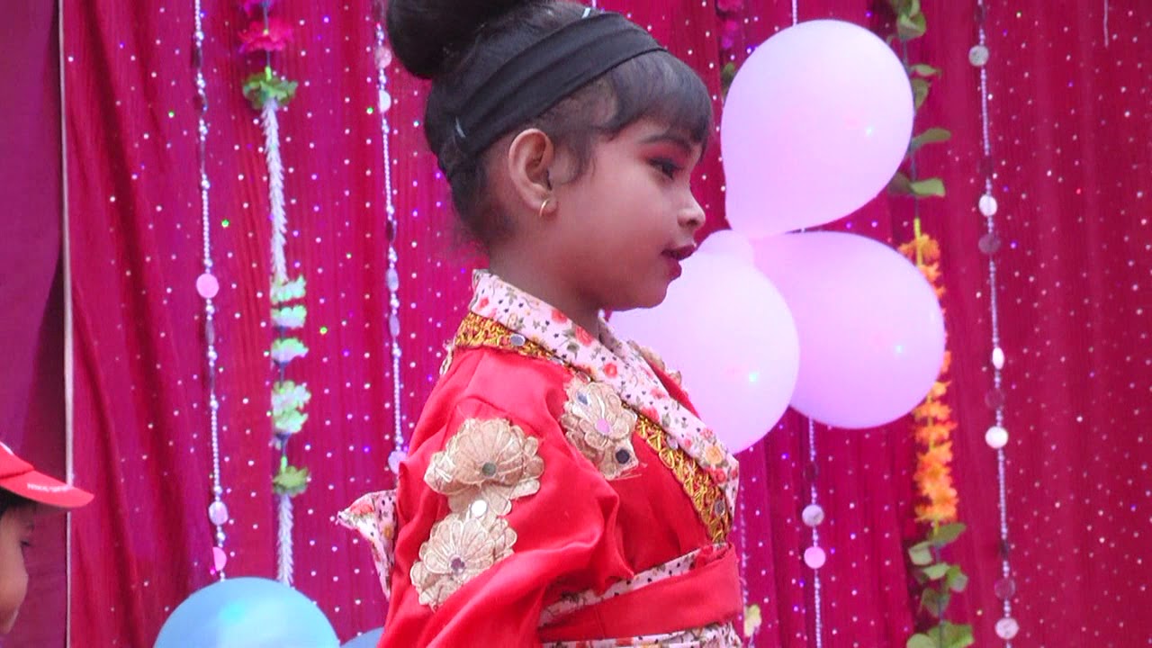 Sridevi fancy dress Wadegaon school