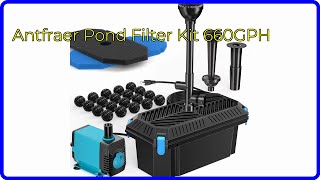 REVIEW (2026): Antfraer Pond Filter Kit 660GPH. First Look.
