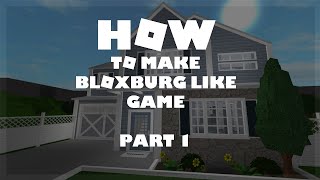 Roblox Studio | How to make Bloxburg/RoVile like Game: Creating UI