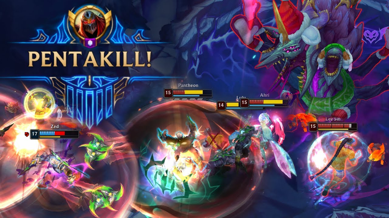 20 Minutes Best PENTA and Moments LoL Montage (1v5, Baron Steal, Press R, Outplay, Combo) 