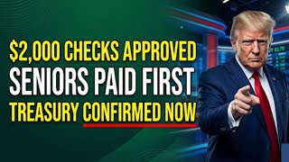 White House Approves $2,000 Checks: Late-Night Shift Prioritizes Low-Income Seniors