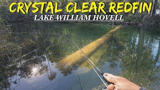 Fishing Crystal Clear Water for Redfin (Perch)