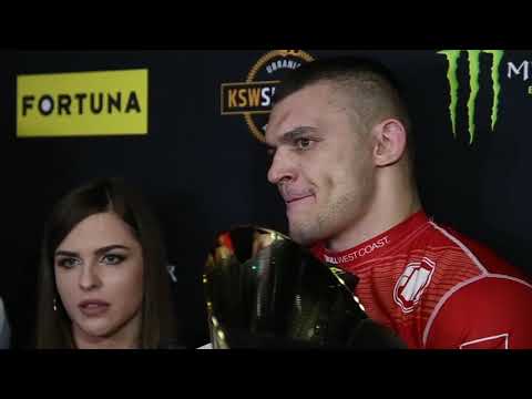 DARKO STOSIĆ PO KSW 59: MYŚLĘ TYLKO O PASIE KSW, SZACUNEK DLA MICHAŁA, JEST TWARDY.