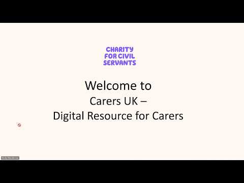 Carers UK - Digital Resource for Carers