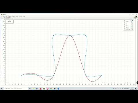 Interpolation with Bezier curves in LabVIEW