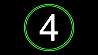 COUNTDOWN TIMER 10 sec ( v 572 ) 10 to 0 timer with sound effects HD 4k