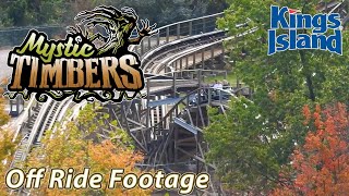 Mystic Timbers | Off Ride Footage | Kings Island | 2019 Season   (Non-Copyright)