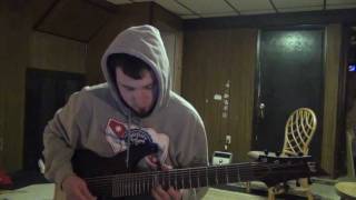 LTD H-308 8 String Riff Recorded With Axe-FX Ultra