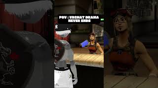 VRChat Drama Never Ends... #facetracking #vrchat #vrc #vrchatmemes #funny #drama #vrchatcommunity