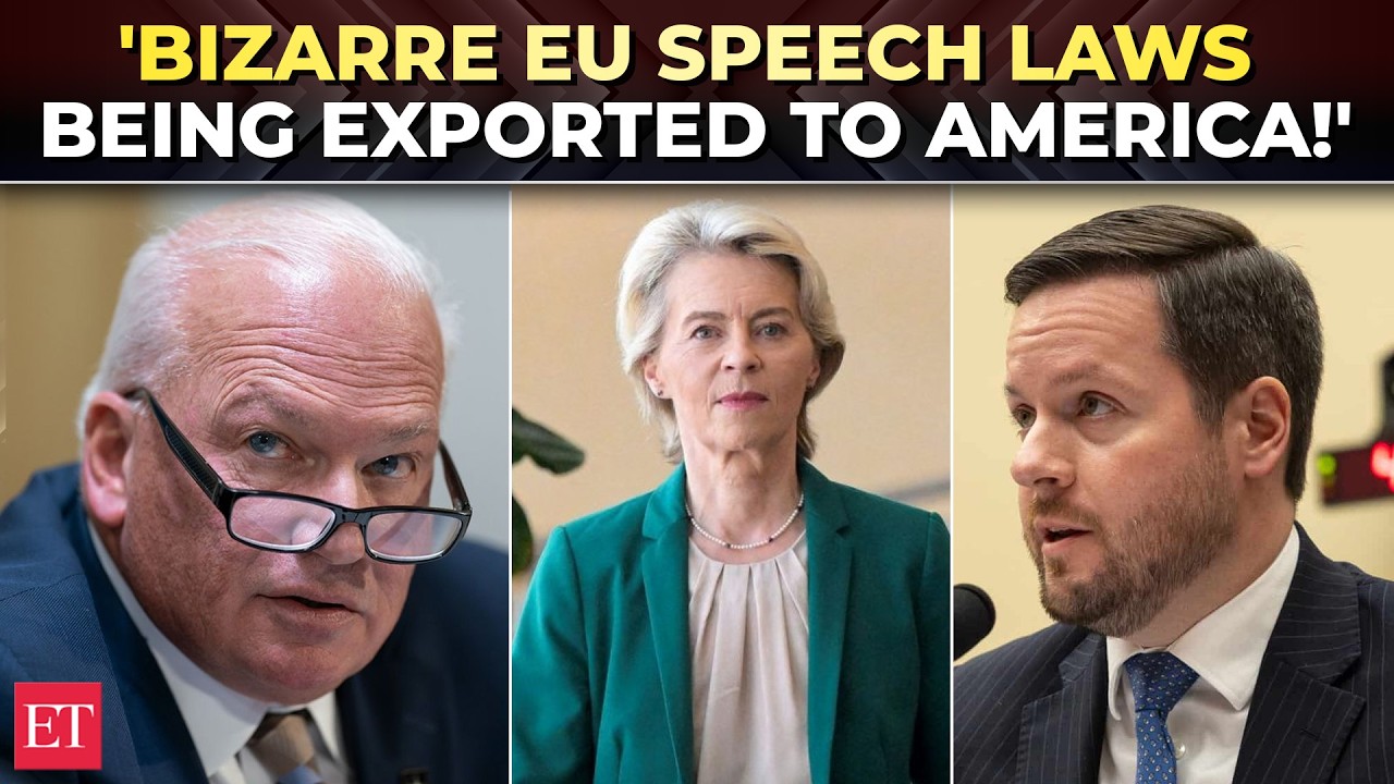 'Europe exporting CENSORSHIP to America!': Rep. Fitzgerald ‘exposes’ EU's threat to US free speech