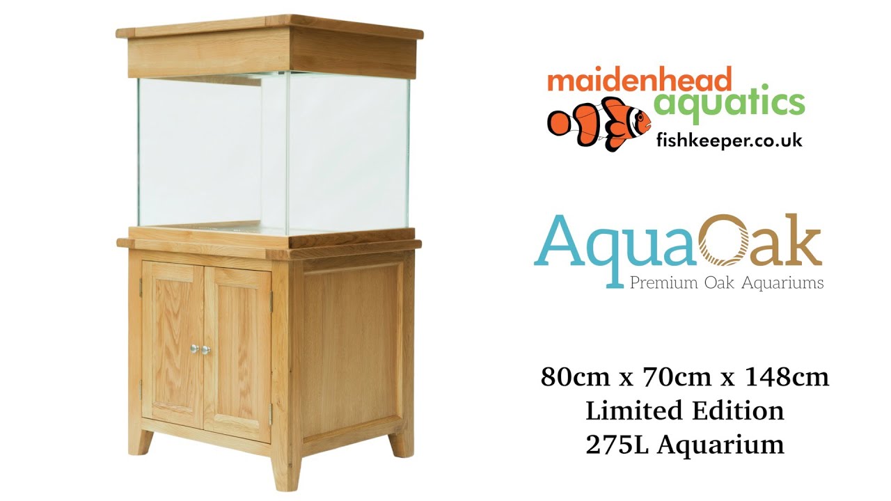 Aqua Oak 'XL Cube' Aquarium - Limited Edition - YouTube