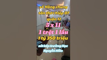Bán nhà quận 12 - Tân thới hiệp 07 #shorts #bannhaquan12 #bannhavuon #reviewbietthu