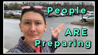 People ARE Preparing Costco Crazy on Wednesday Morn
