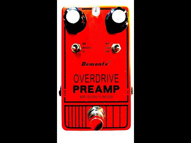 Demonfx DODYJM308 OVERDRIVE PREAMPイングヴェイ Demonfx DODYJM308 OVERDRIVE PREAMPイングヴェイ DEMONFX Overdrive