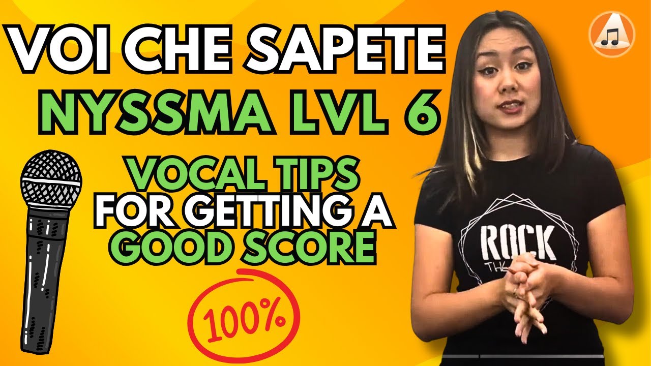Voi Che Sapete by Wolfgang A. Mozart Vocal NYSSMA Level 6 WATCH TO GET A HIGH SCORE! 