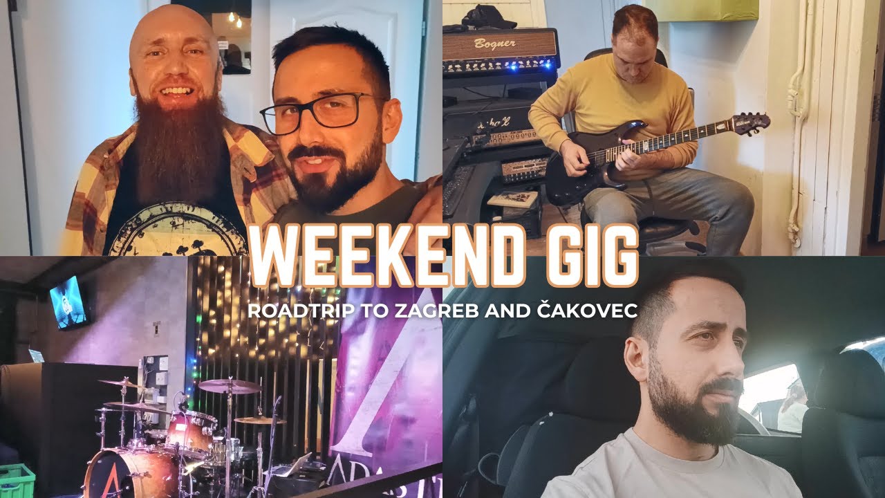 🎞️ VLOG #6 - WEEKEND GIG (TRIP TO ZAGREB AND ČAKOVEC) [w/ ENG subs] || MM DRUMS