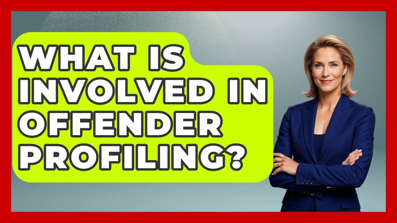 What Is Involved In Offender Profiling? - Law Enforcement Insider
