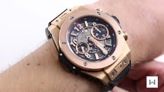 Watchuwant is now watchbox! subscribe for the best luxury watch
content. hublot big bang unico king gold 411.0x.1180.rx features a
45mm 18k rose case wi...