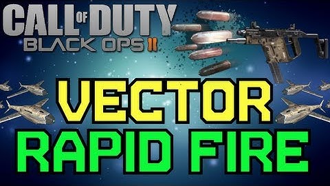 Black Ops 2: Vector K10 Rapid Fire/Fast Mags Swarm (Kill Confirmed on Overflow)