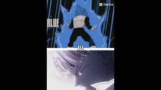 mirai trunks auge vs vegeta auge #dragonball #naofloppa #vegeta #trunks #anime #vs #battle