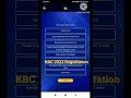 KBC Registration 2023|KBC|kbc season 15 registration|#kbc|#shorts|yt shorts|Techtipstrust