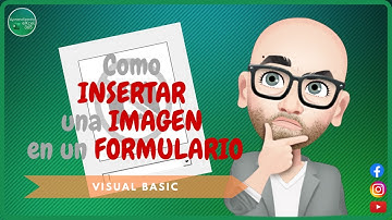 Como INSERTAR una IMAGEN en un FORMULARIO | VBA | Visual Basic