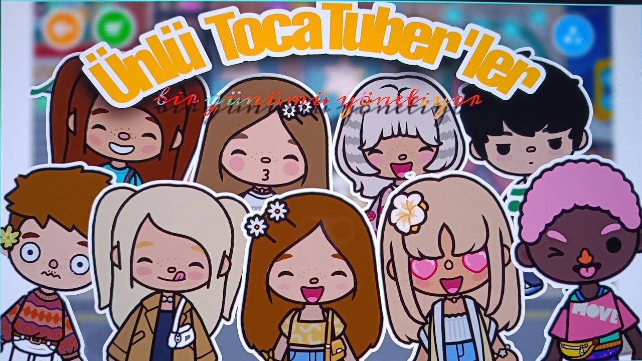 Ünlü TocaTuber'ler bir günümü yönetti 😱