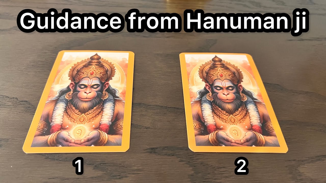 Urgent messages from Hanuman ji ♥️ pick a card reading 🙏🏻