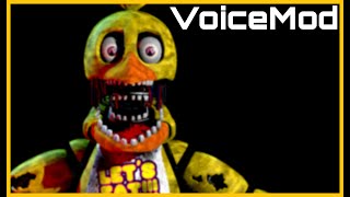 Withered Chica Voicelines (Redraw later?) in 2023