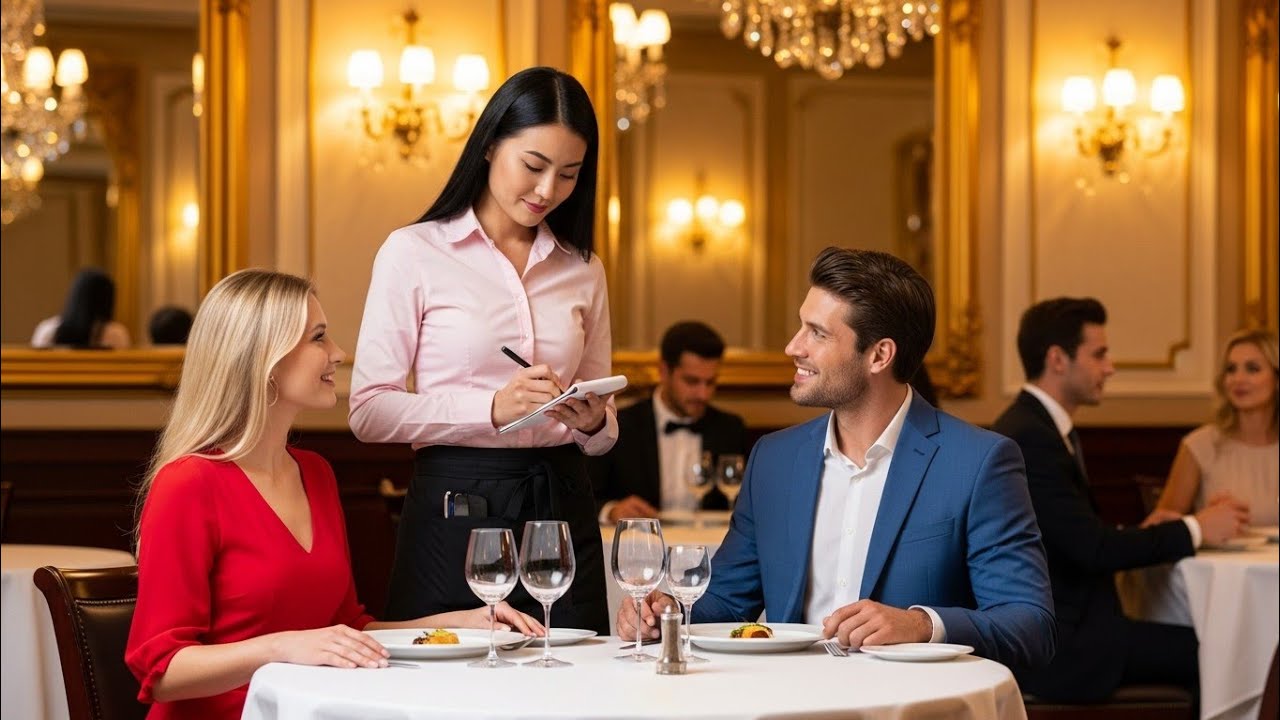 Multimillonario Humilla a Camarera en Idioma Secreto — Queda en Shock