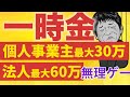 個人最大30万円・法人最大60万円の一時支援金が無理ゲーすぎる件【緊急事態宣言一時支援金/フリーランス/法人/個人事業主】
