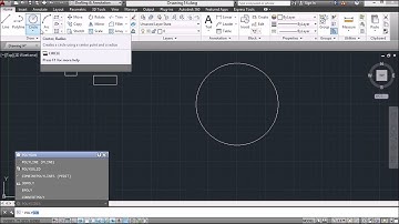 AutoCAD Tutorial (Polygon and Rectangle Tools)