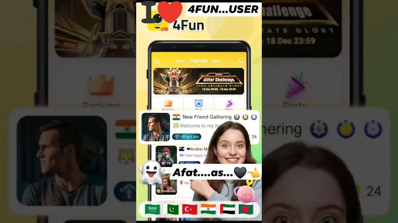 4fun...voice chat room bast apps👈😎