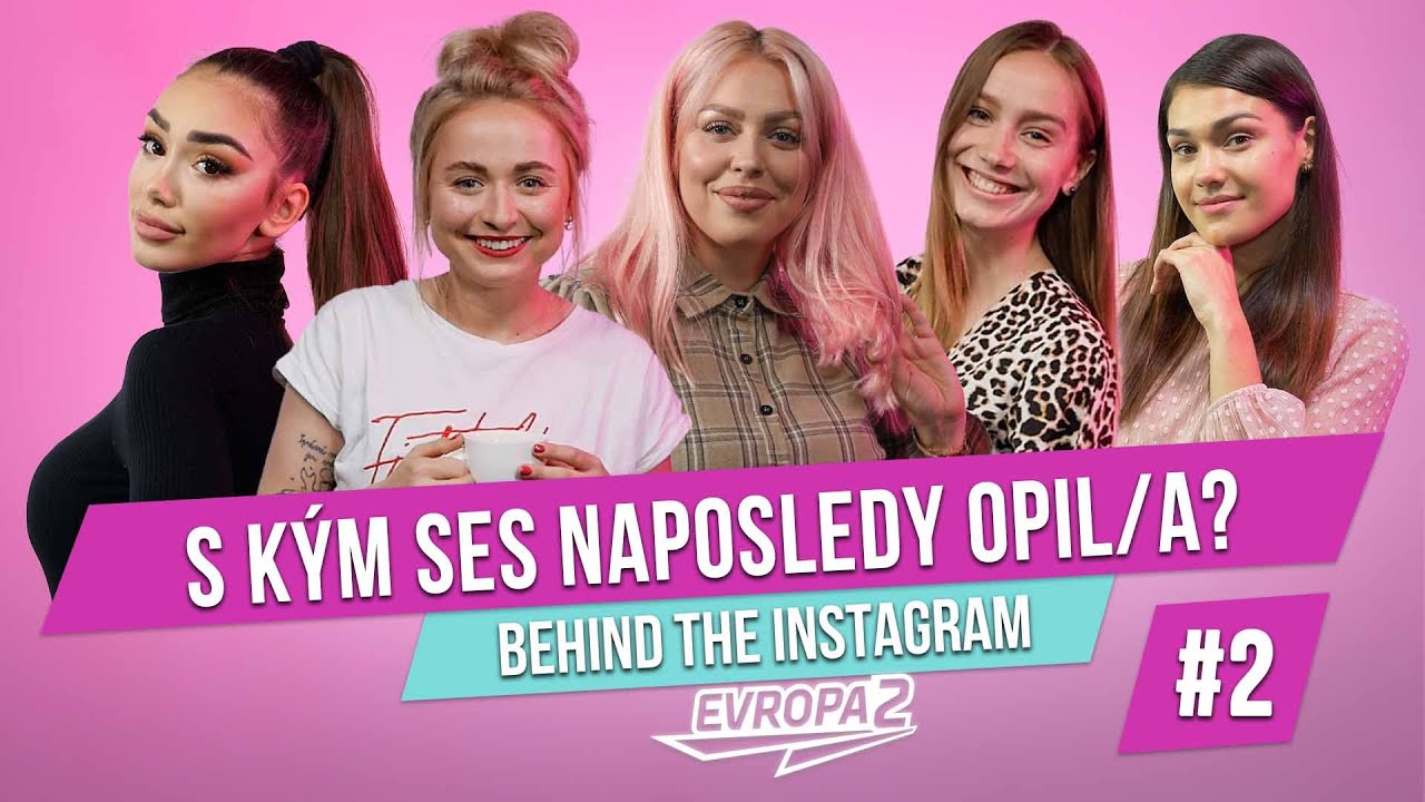 S KÝM SES NAPOSLEDY OPIL/A? #2 (Anna Kadeřávková, Andrea Kalousová, VláďaVideos a další...)