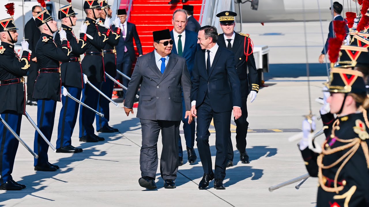 Presiden Prabowo Tiba di Paris, Prancis, 13 Juli 2025