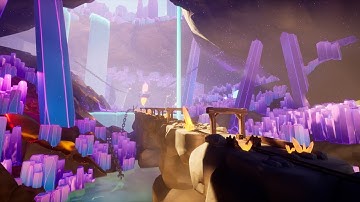 Unreal Engine 5 Stylized Modular Crystal Mine