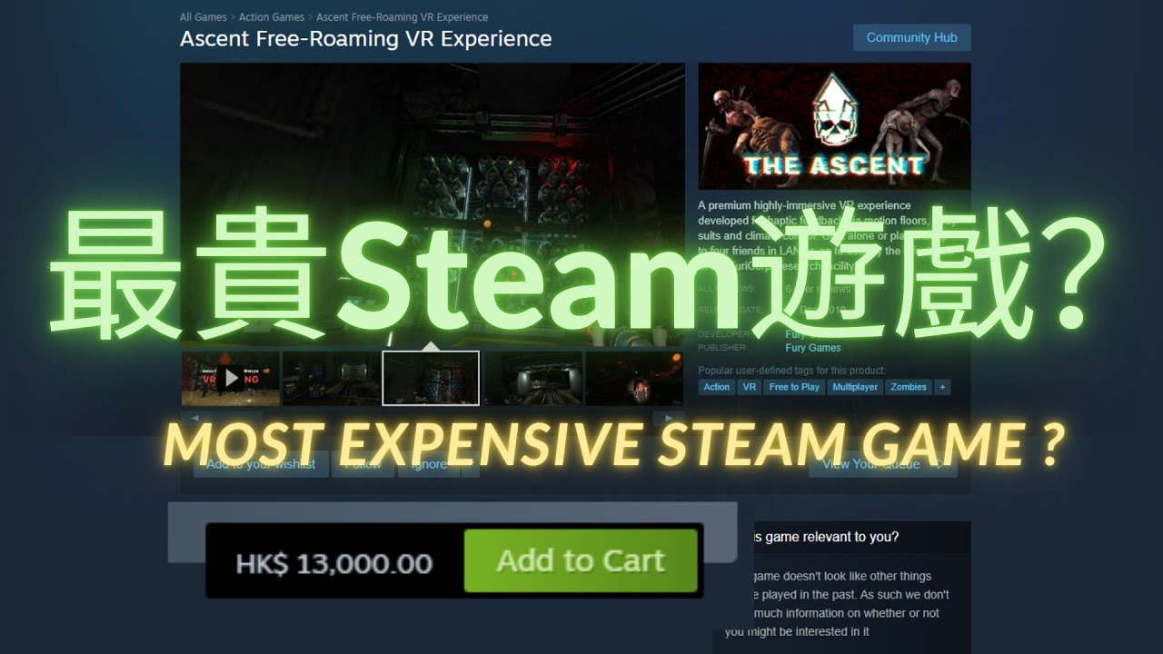 Steam Most Expensive Game On Steam Ascent Free Roaming VR steam-most-expensive-game-on-steam-ascent-free-roaming-vr